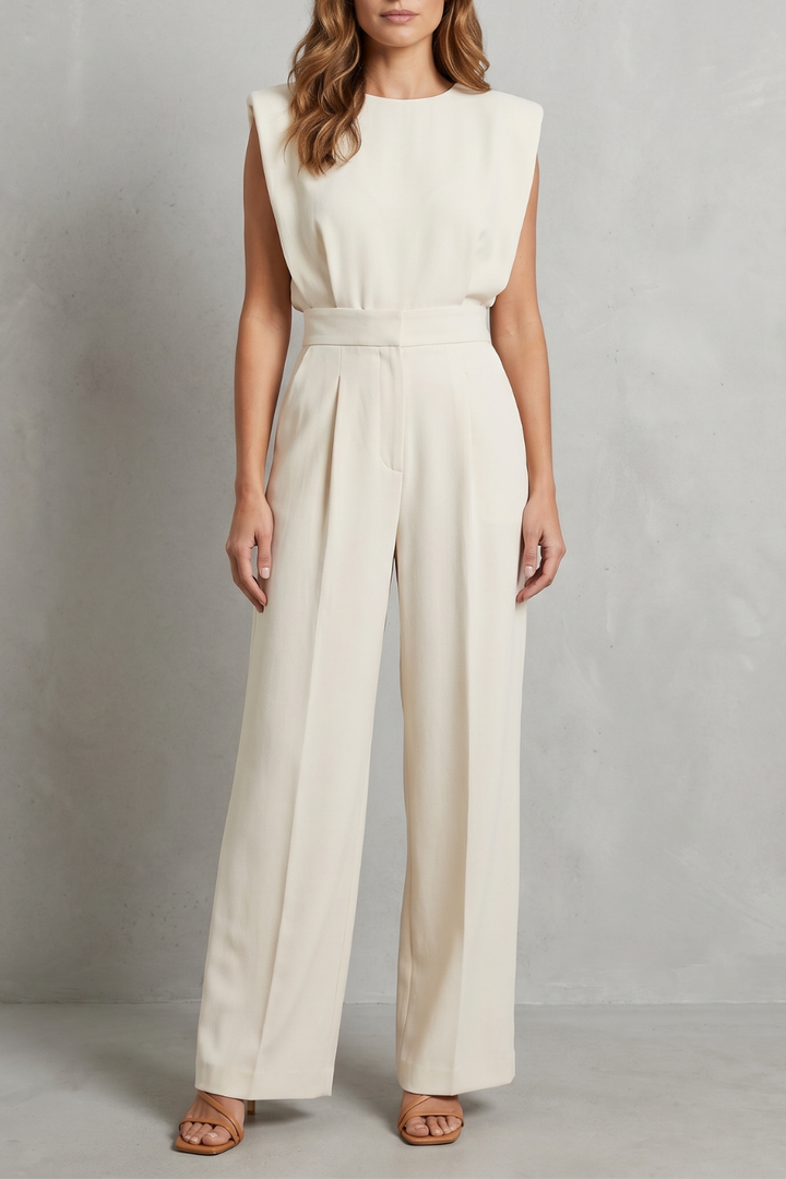 Elvaine | Sleeveless Wide-Leg Jumpsuit