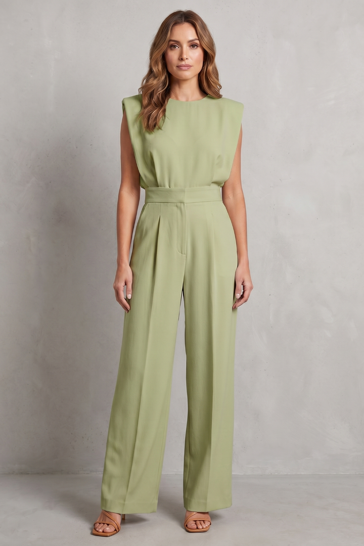 Elvaine | Sleeveless Wide-Leg Jumpsuit