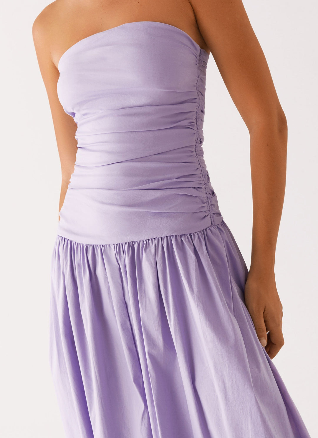 Norma | Cowl Neck Slinky Bias Cut Maxi Dress