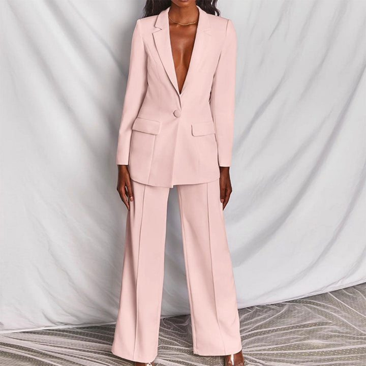 Nadia | Blazer &amp; Wide Leg Trouser Co-ord Set