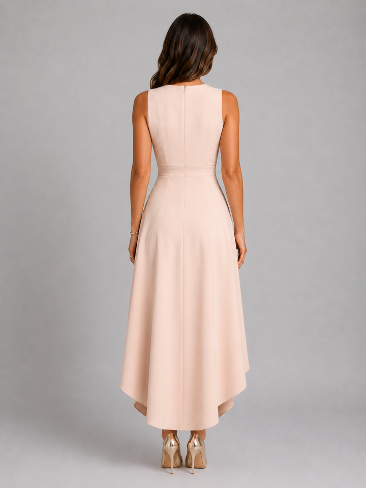 Amara | Sleeveless V-Neck Wrap Maxi Dress