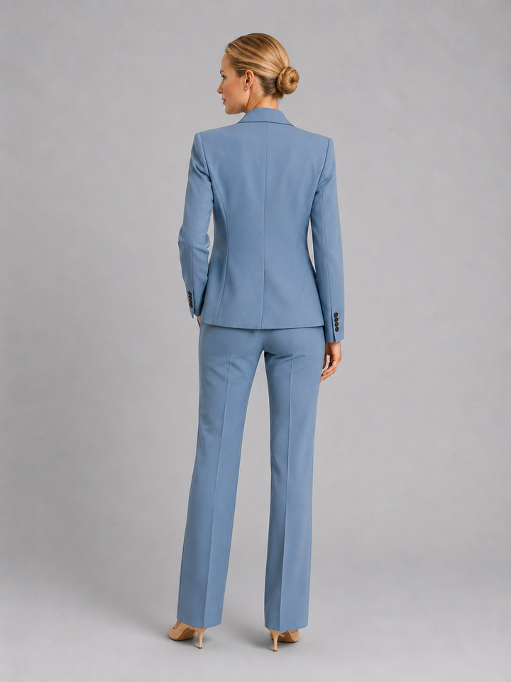 Linnea | Tailored Blazer &amp; High-Waist Trousers Set